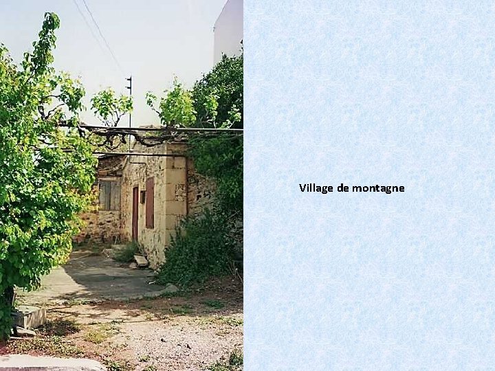 Village de montagne 