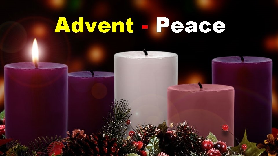 Advent - Peace 