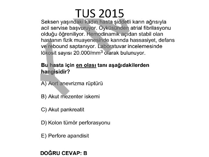 TUS 2015 