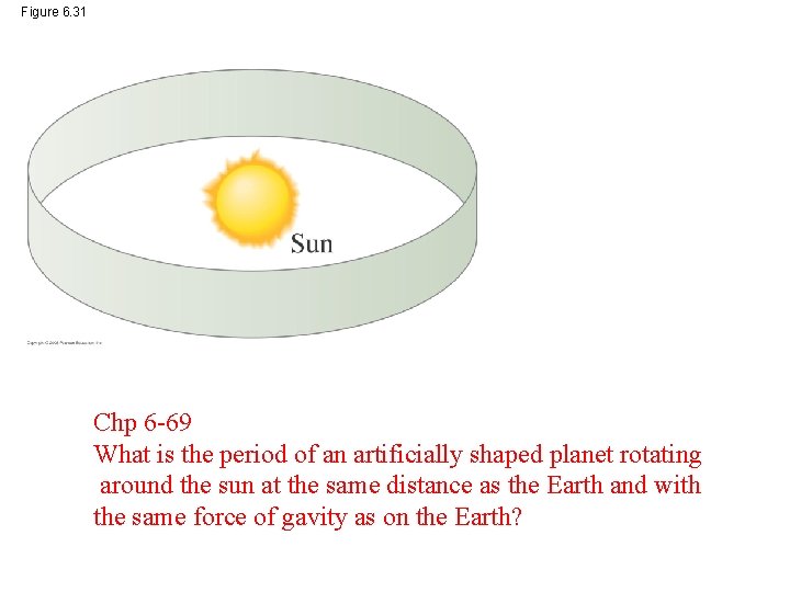 Figure 6. 31 Chp 6 -69 What is the period of an artificially shaped Figure 6. 31 Chp 6 -69 What is the period of an artificially shaped