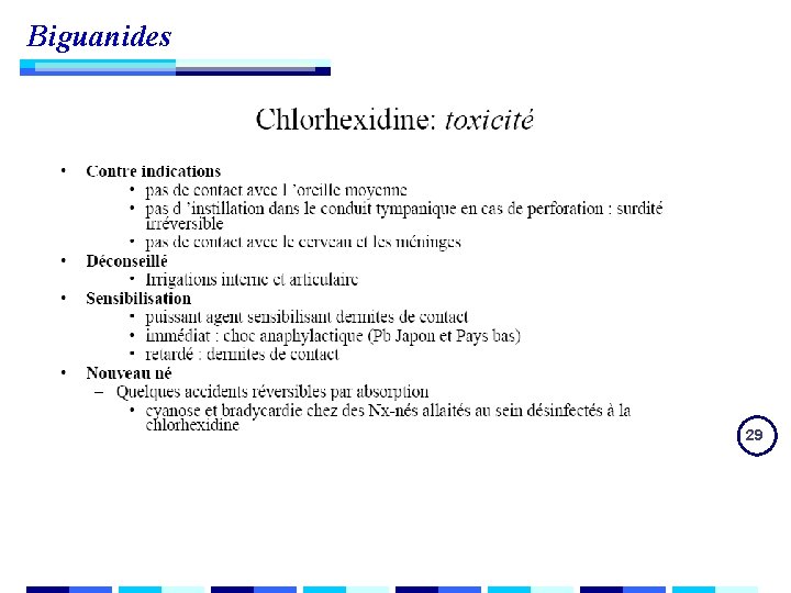 Biguanides 29 Biguanides 29