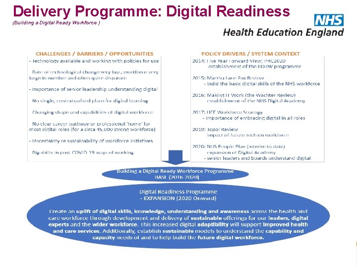 Delivery Programme: Digital Readiness (Building a Digital Ready Workforce ) 