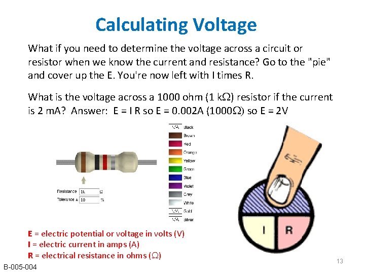 Calculating Voltage What if you need to determine the voltage across a circuit or Calculating Voltage What if you need to determine the voltage across a circuit or
