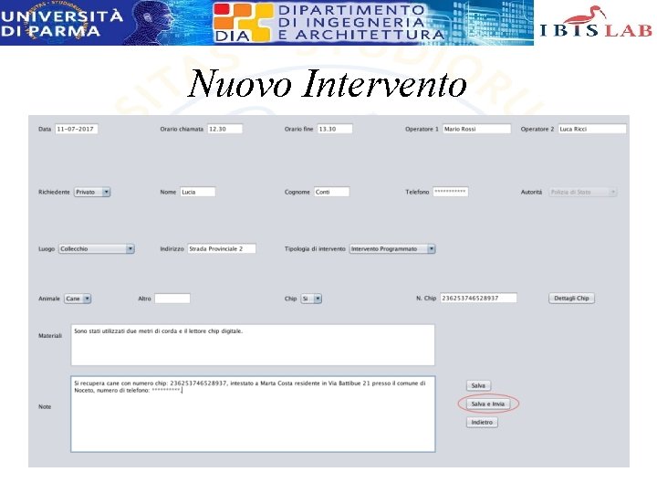 Nuovo Intervento 