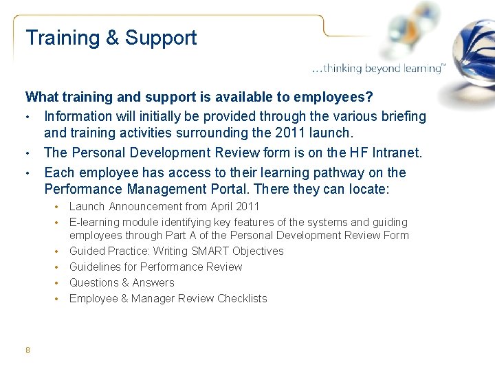 The New Hemsley Fraser Performance Management System Introduction