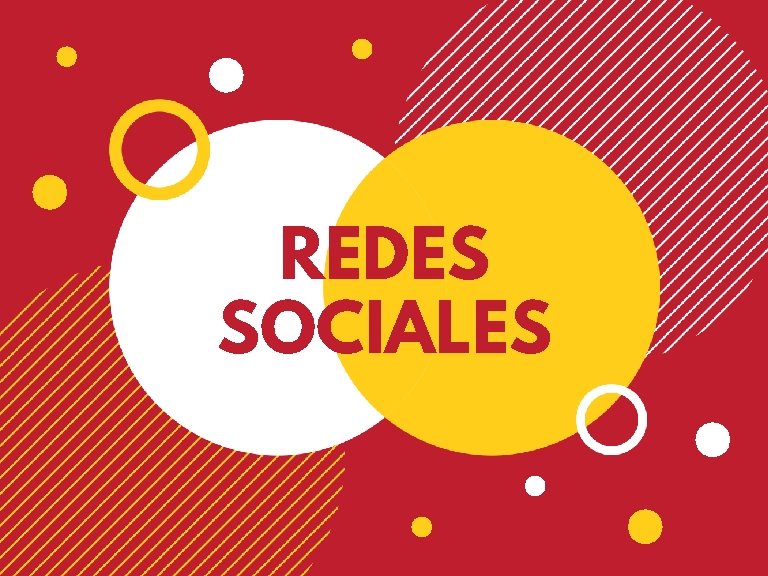 REDES SOCIALES 