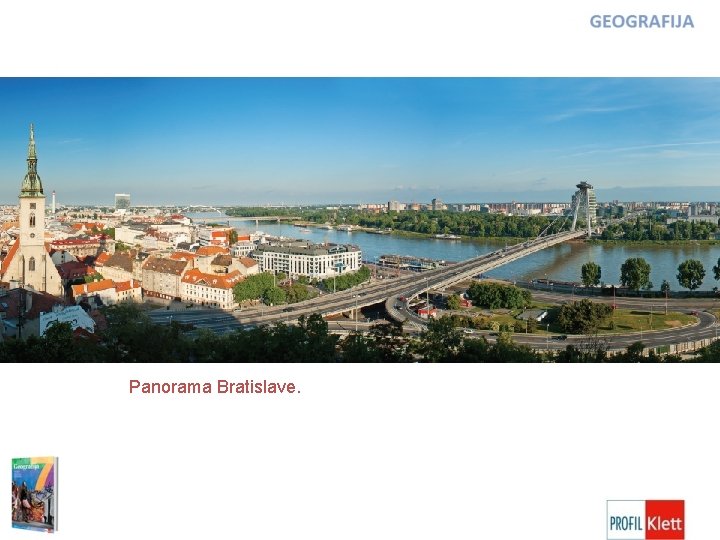 Panorama Bratislave. 