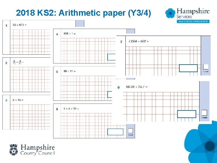 2018 KS 2: Arithmetic paper (Y 3/4) 2018 KS 2: Arithmetic paper (Y 3/4)