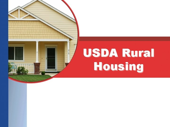 USDA Rural Housing 