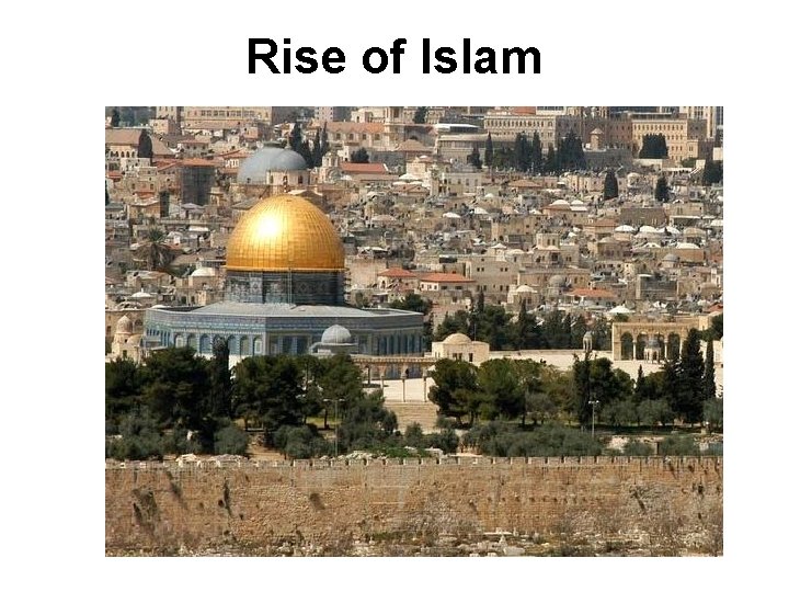 Rise of Islam 
