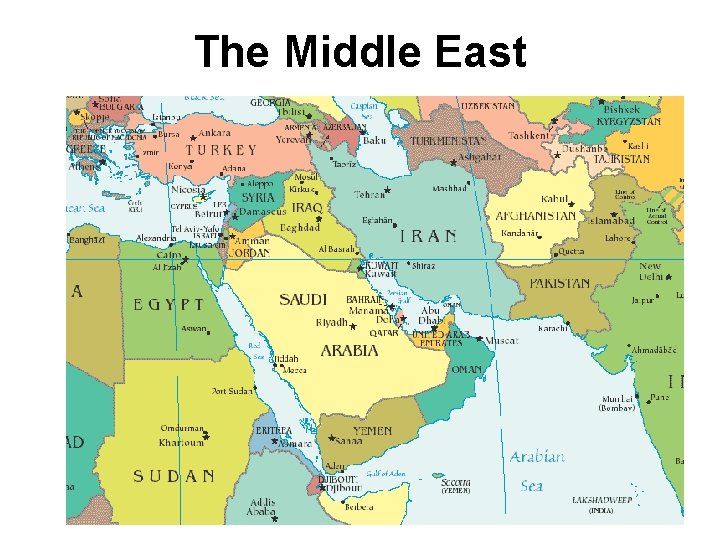 The Middle East 