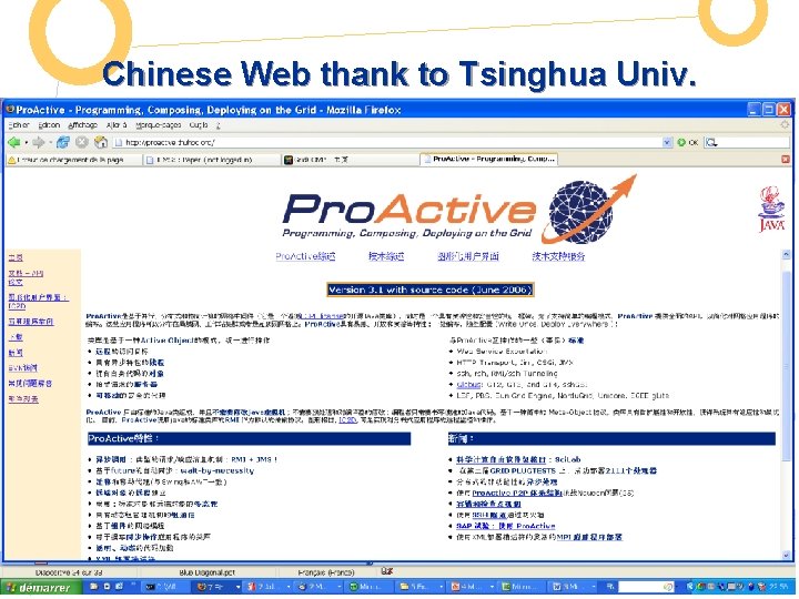 Chinese Web thank to Tsinghua Univ. European Commission Directorate-General Information Society Unit F 2