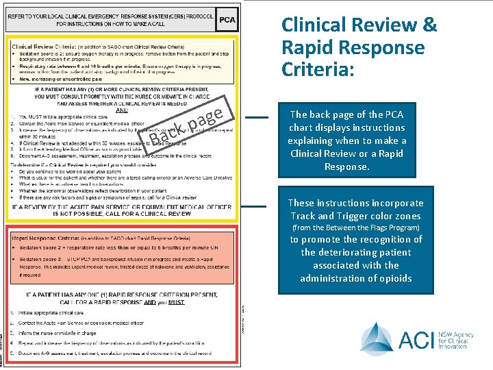 Clinical Review & Rapid Response Criteria: k c a B e g a p