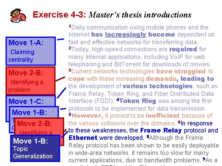 Exercise 4 -3: Master’s thesis introductions 1 Daily communication using mobile phones and the