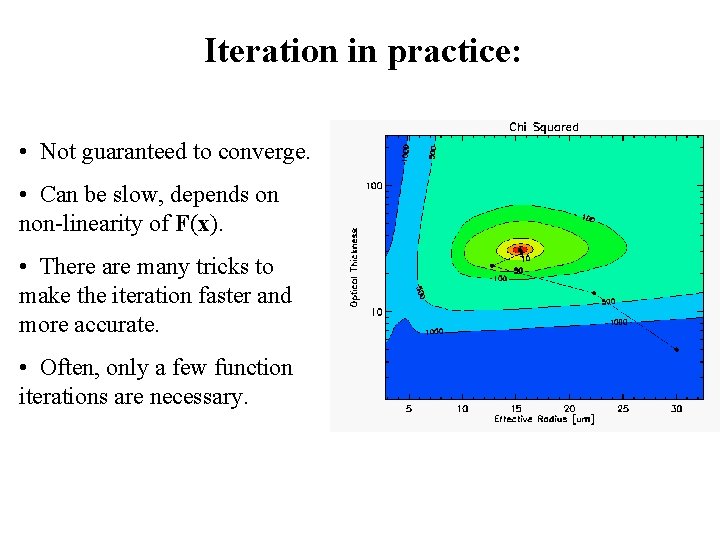 Iteration in practice: • Not guaranteed to converge. • Can be slow, depends on Iteration in practice: • Not guaranteed to converge. • Can be slow, depends on