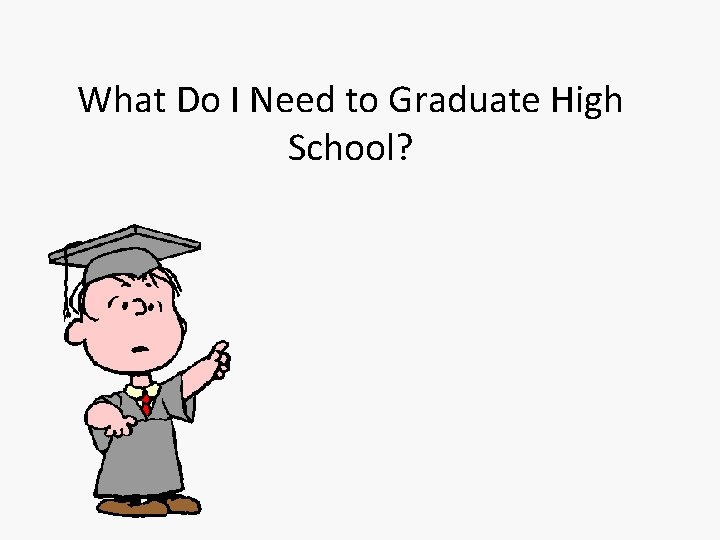 What Do I Need to Graduate High School? 