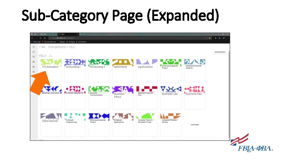 Sub-Category Page (Expanded) 
