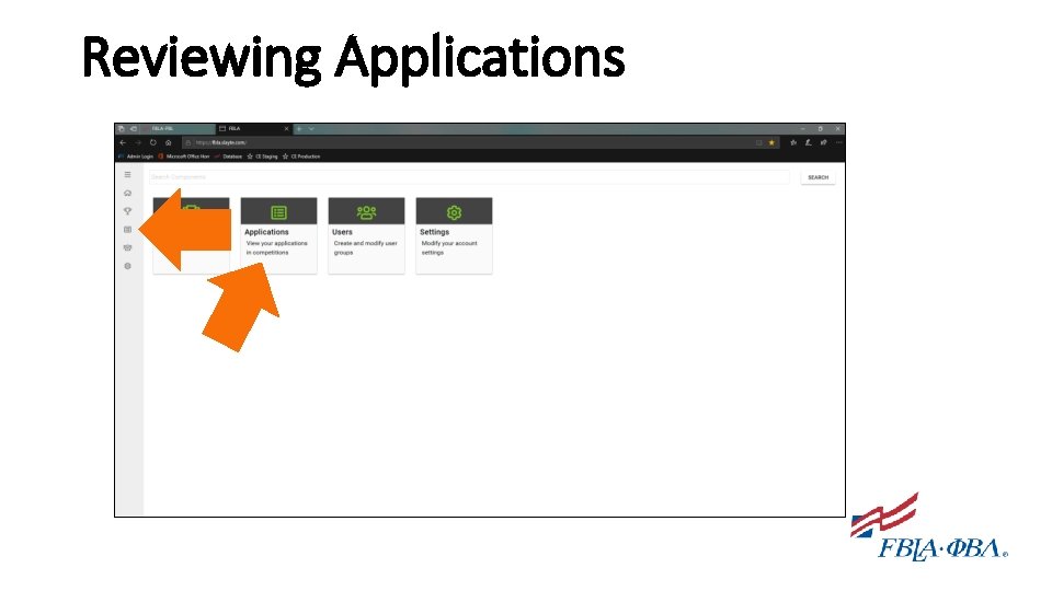Reviewing Applications 