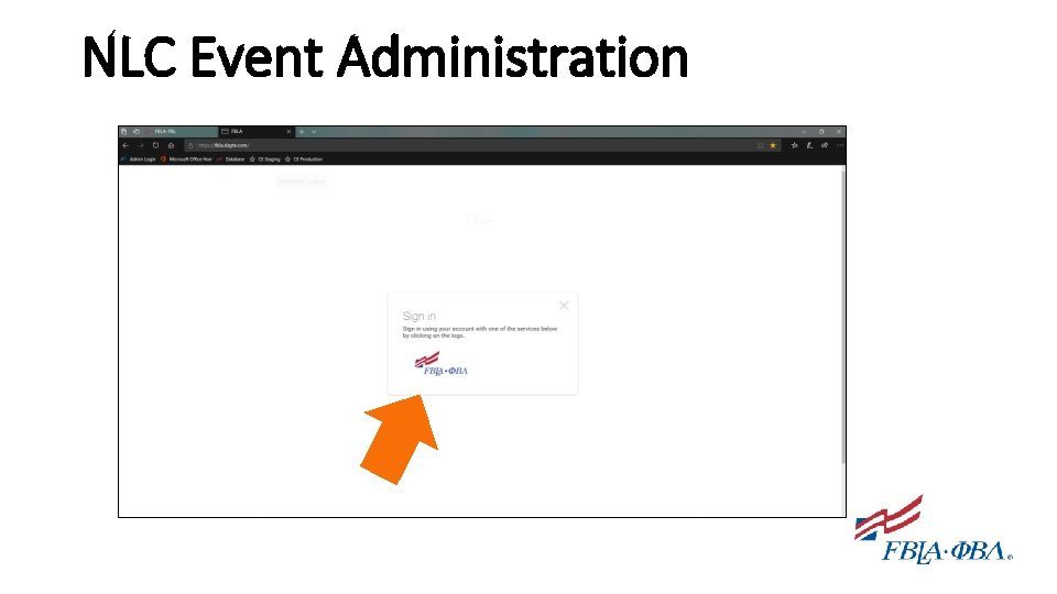 NLC Event Administration 