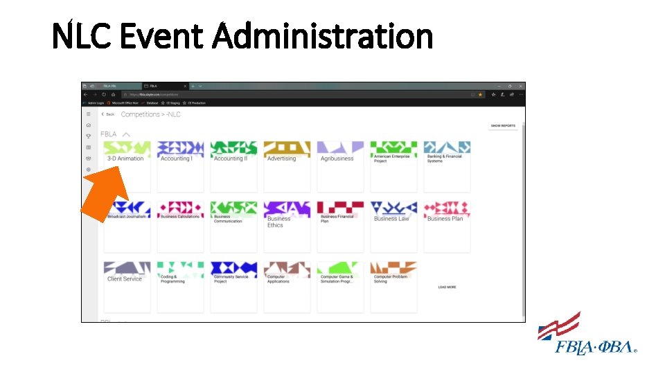 NLC Event Administration 