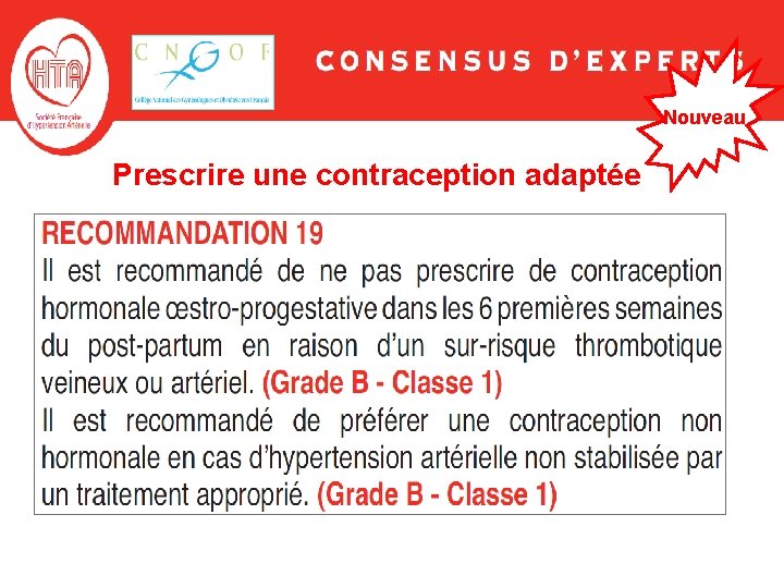 Nouveau Prescrire une contraception adaptée Nouveau Prescrire une contraception adaptée
