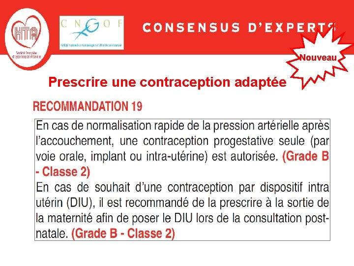 Nouveau Prescrire une contraception adaptée Nouveau Prescrire une contraception adaptée