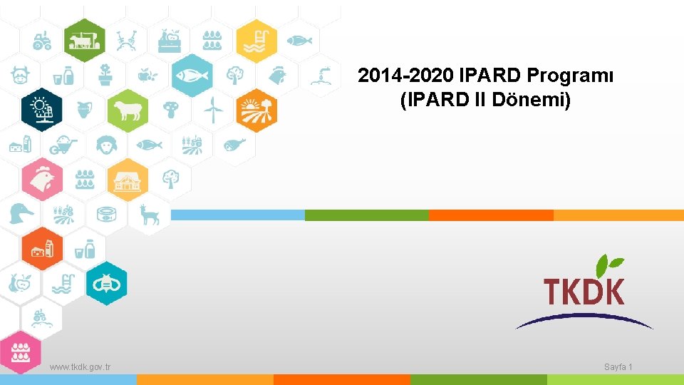2014 -2020 IPARD Programı (IPARD II Dönemi) www. tkdk. gov. tr Sayfa 1 