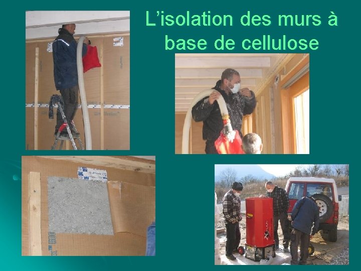 L’isolation des murs à base de cellulose 