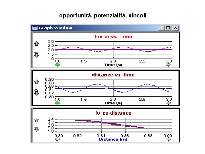 opportunità, potenzialità, vincoli 