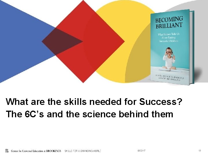 What are the skills needed for Success? The 6 C’s and the science behind