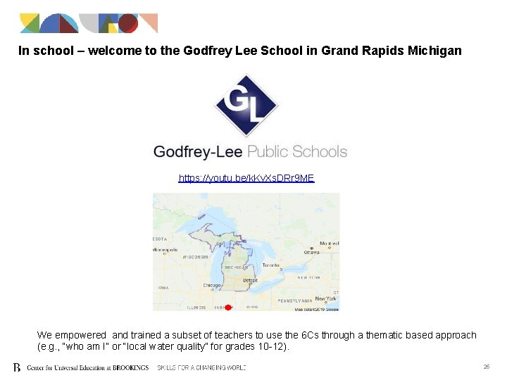 In school – welcome to the Godfrey Lee School in Grand Rapids Michigan https: