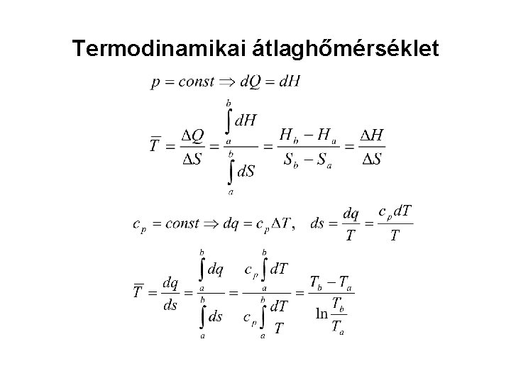 Termodinamikai átlaghőmérséklet 