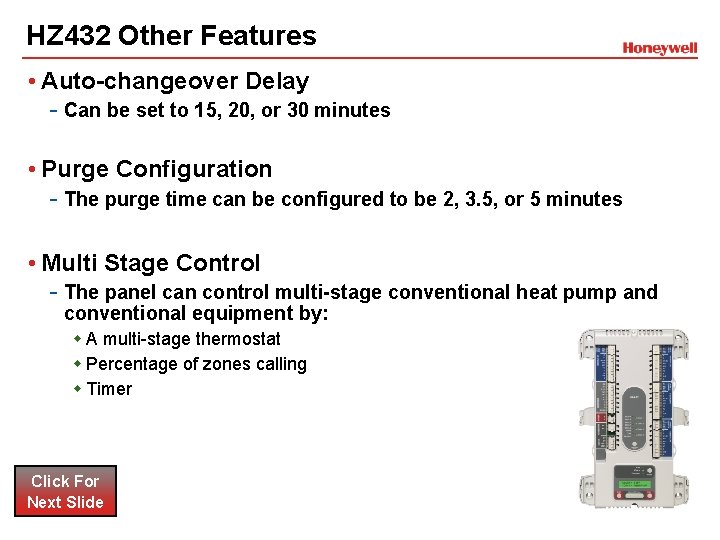 HZ 432 Other Features • Auto-changeover Delay - Can be set to 15, 20, HZ 432 Other Features • Auto-changeover Delay - Can be set to 15, 20,