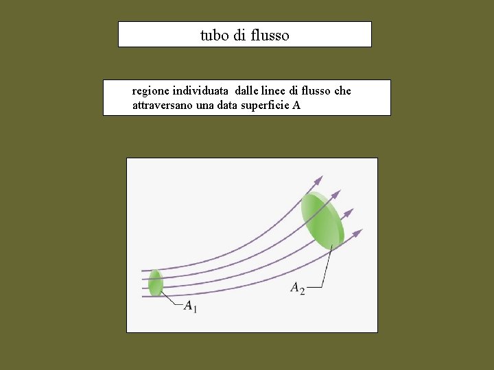 tubo di flusso regione individuata dalle linee di flusso che attraversano una data superficie