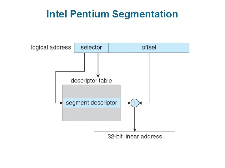 Intel Pentium Segmentation 