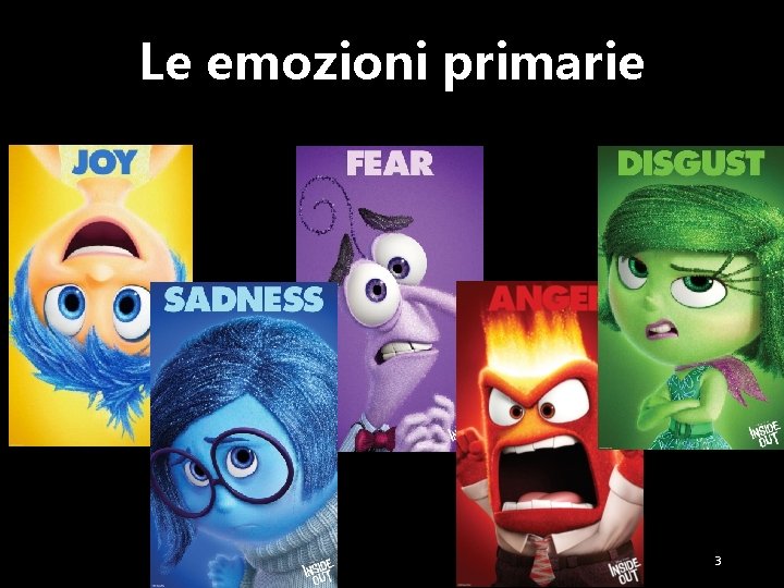 Le emozioni primarie 3 