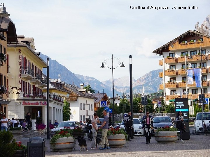 Cortina d'Ampezzo , Corso Italia 