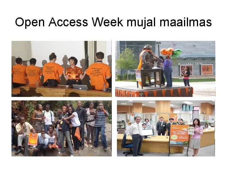 Open Access Week mujal maailmas 