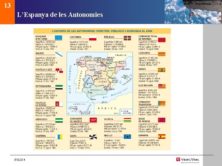 13 L’Espanya de les Autonomies POLIS 4 