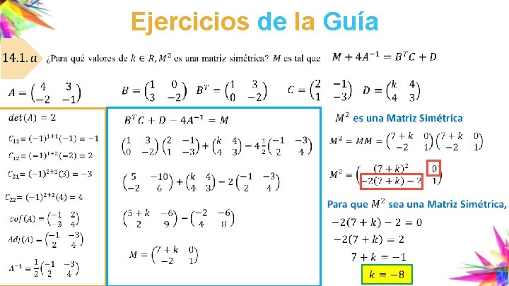 Ejercicios de la Guía 