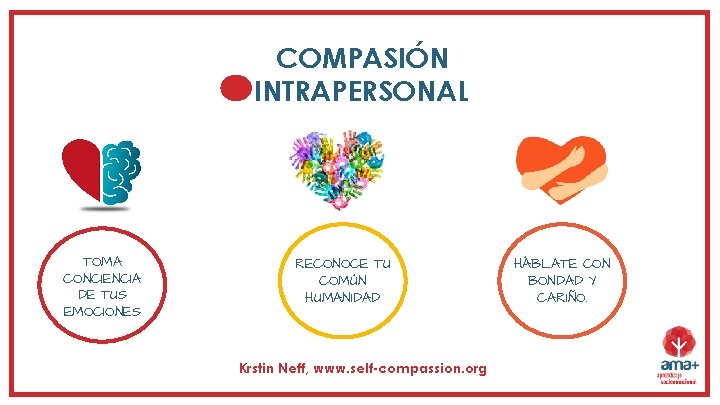 COMPASIÓN INTRAPERSONAL TOMA CONCIENCIA DE TUS EMOCIONES RECONOCE TU COMÚN HUMANIDAD Krstin Neff, www. COMPASIÓN INTRAPERSONAL TOMA CONCIENCIA DE TUS EMOCIONES RECONOCE TU COMÚN HUMANIDAD Krstin Neff, www.