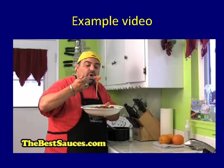 Example video 