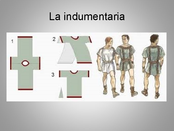 La indumentaria 