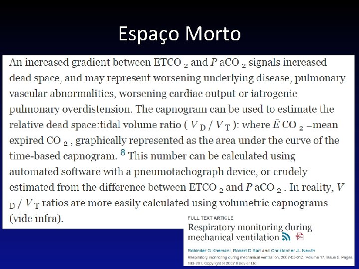 Espaço Morto 