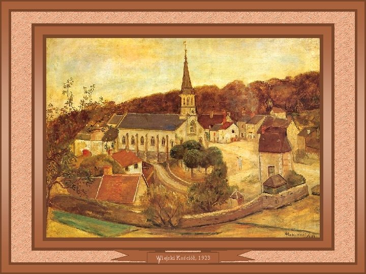 Wiejski Kościół, 1923 Wiejski Kościół, 1923