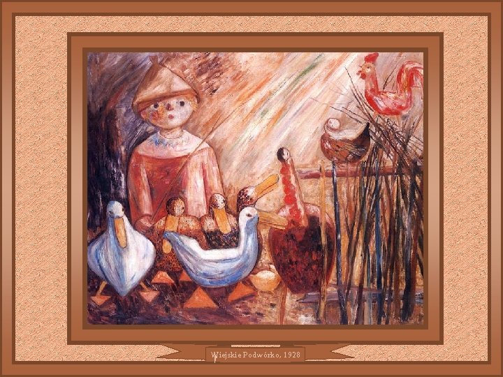 Wiejskie Podwórko, 1928 Wiejskie Podwórko, 1928