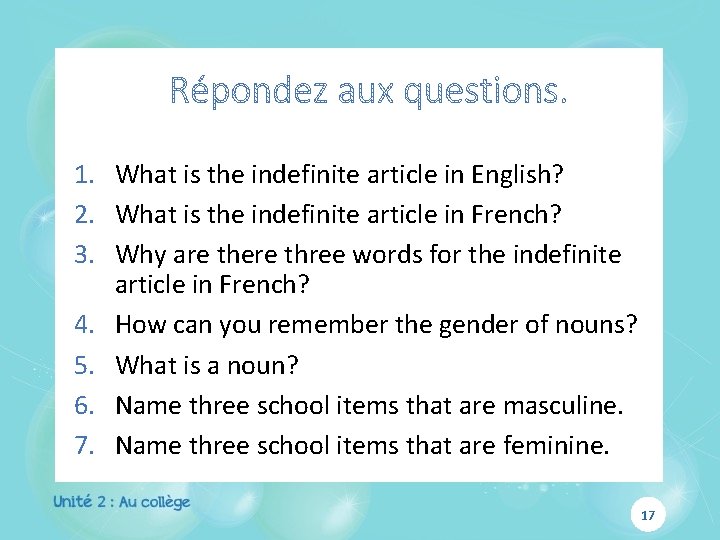 1. What is the indefinite article in English? 2. What is the indefinite article 1. What is the indefinite article in English? 2. What is the indefinite article