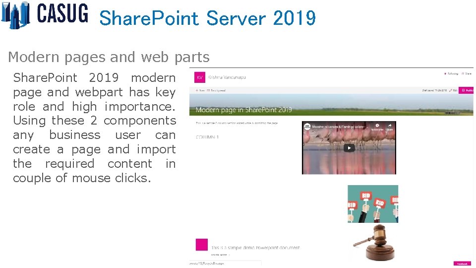 Share. Point Server 2019 Modern pages and web parts Share. Point 2019 modern page