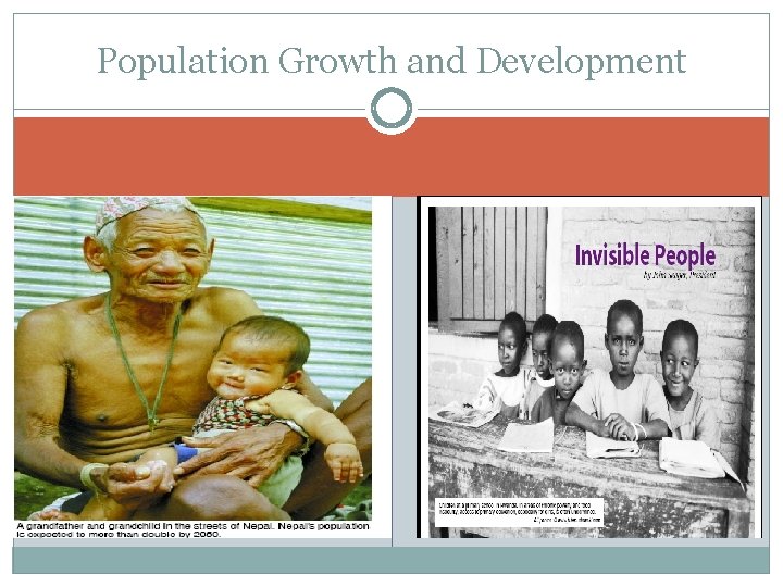 Population Growth and Development 
