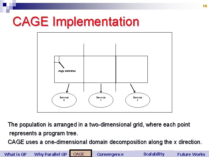 CAGE A Tool for Parallel Genetic Programming Applications